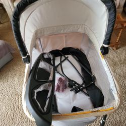Graco Bassinet And Accessories