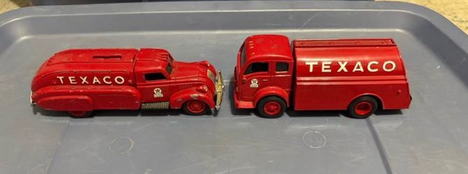 Texaco metal banks