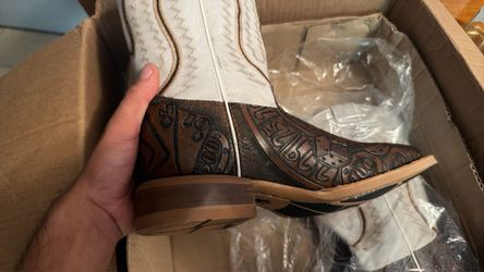 Alfa cowboy boots men-casino gambler custom
