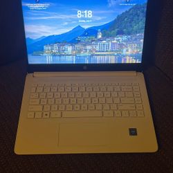 HP 14 Laptop White 2023 Model