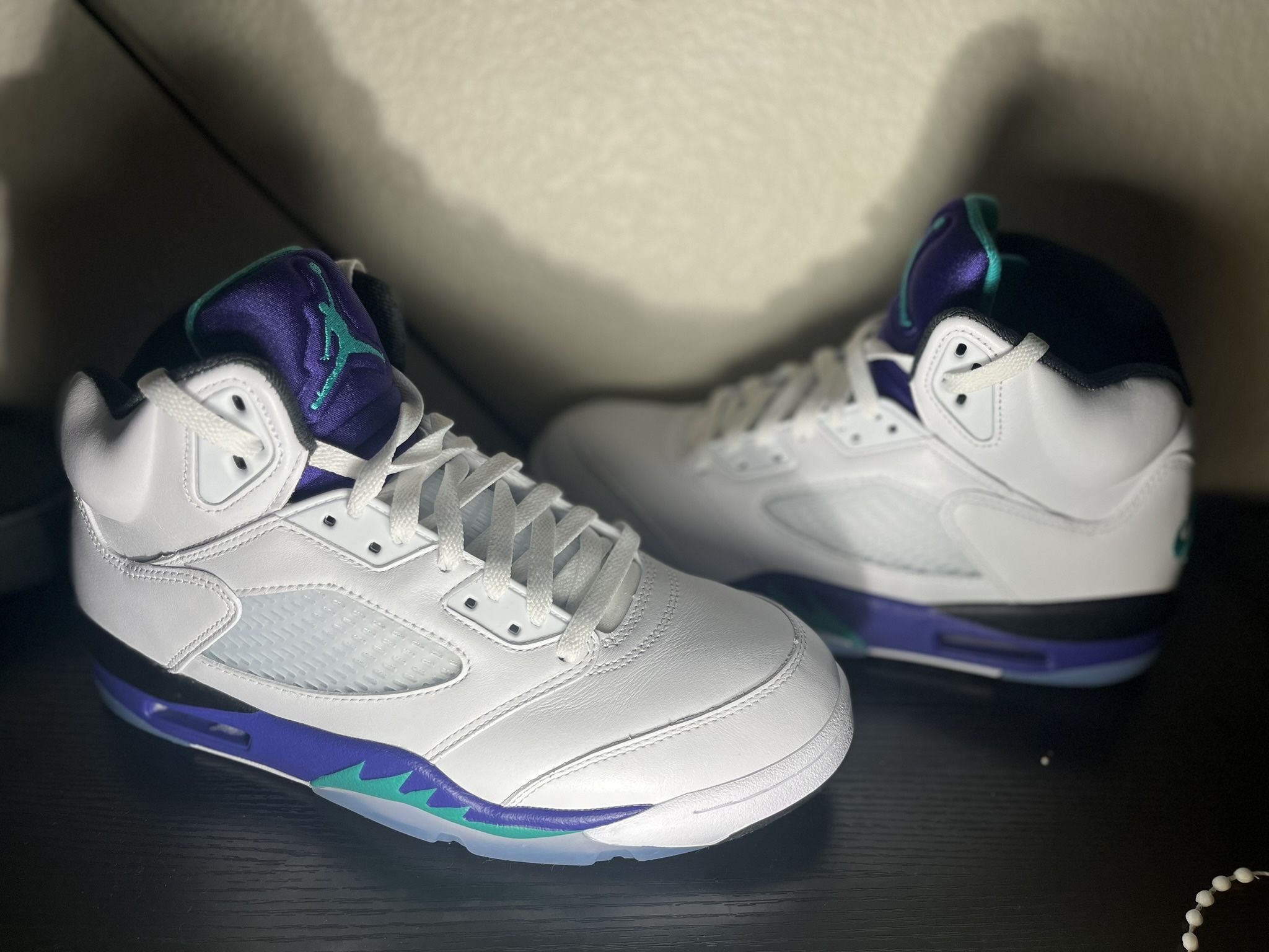 Air Jordan’s OG Grape Retro 5’s 