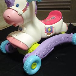 Rock and learn baby horse