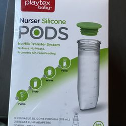 Nurser Silicone Pods New never Used 