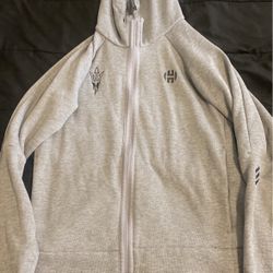 Gray James Harden Logo ASU Large Hoodie