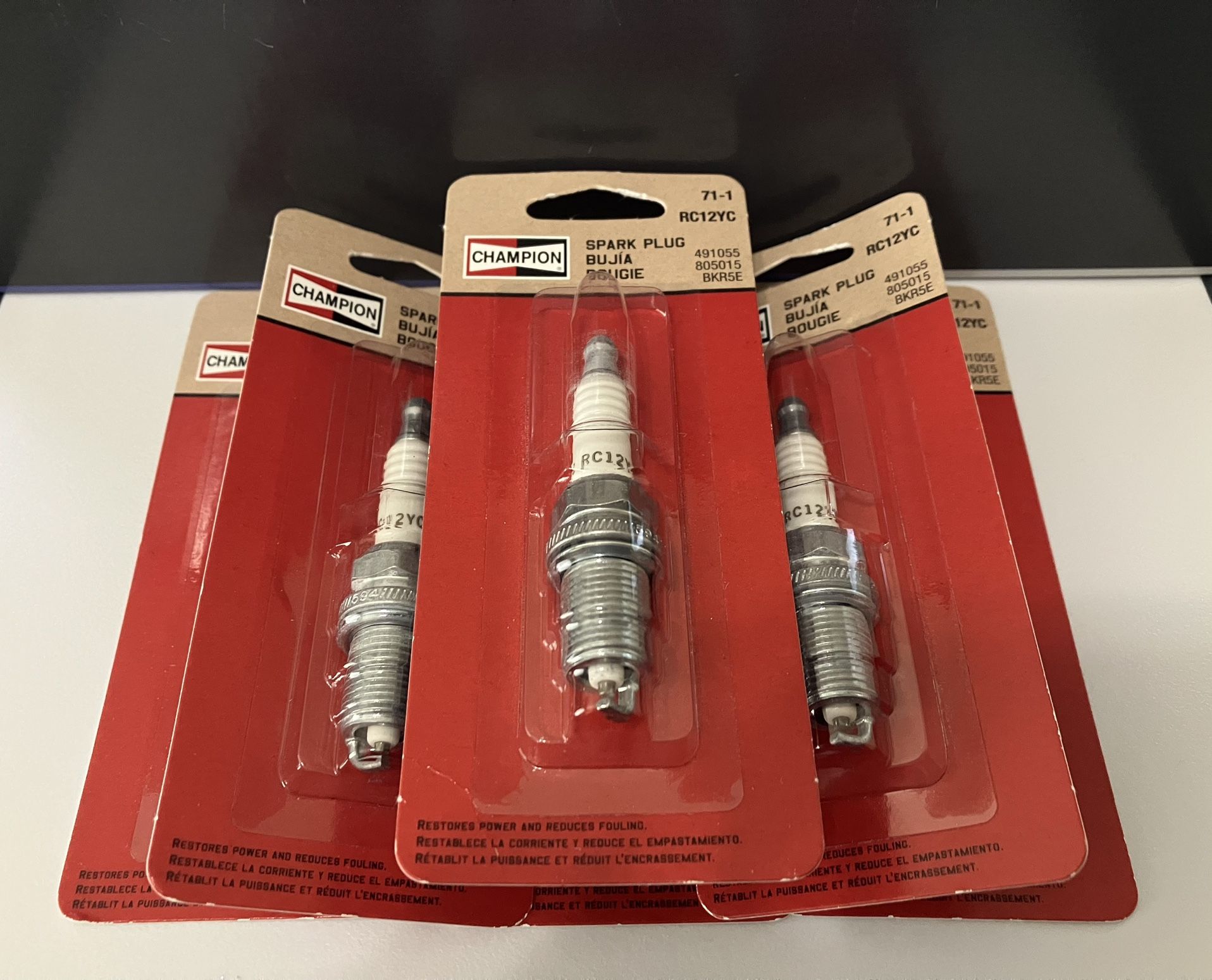 RC12YC 71-1 | Champion Nickel Spark Plugs - 6pk