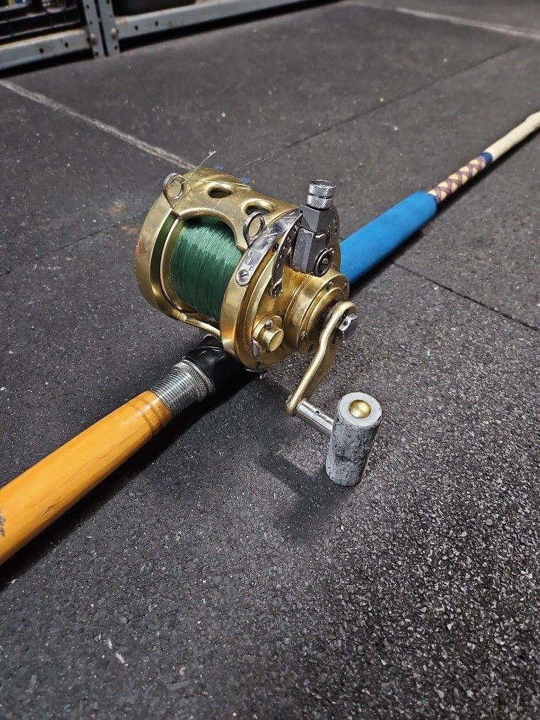 Deep Sea Fishing Rod & Reel Combo