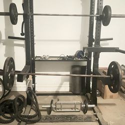 Gym Equipment , Gym Bench , Weights 