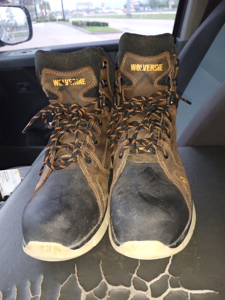 Wolverine Boots 10 1/2 And A Pair Of 11 And 1/2