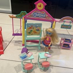 Chelsea Barbie school set