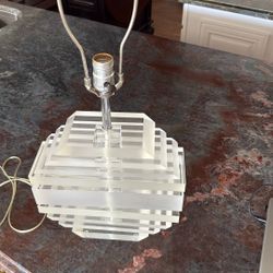 Vintage Lucite Lamp