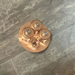 3" Copper Bubble Plate for 3" Sight Glass Still Distiller Reflux Home Brew