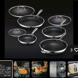 Hexclad  6 Pcs Brand New