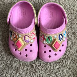 Light Up  princess Crocs