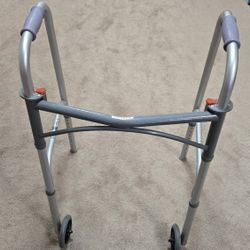 Drive Medical Steel Walker Foldable