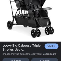 Double Stroller Caboose Joovey 