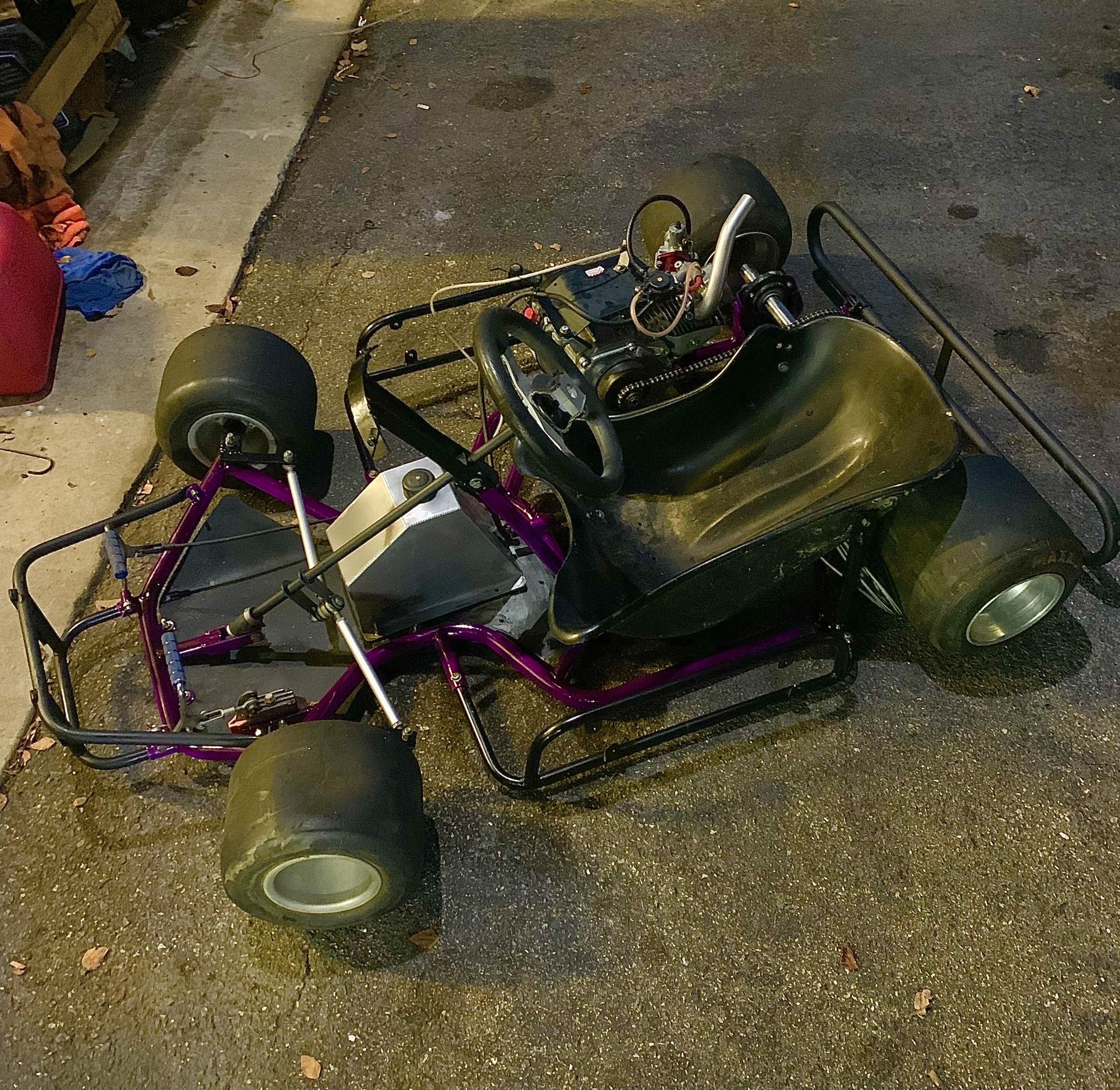 FULLY RESTORED PRC RACING GO KART