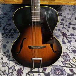 Rare 49’-54’ Gibson L-48 Hollow Body Arch Top Acoustic Guitar