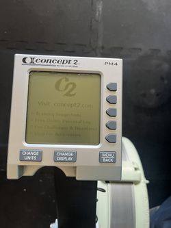 PM4 Concept2 Rower