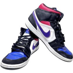 Nike Air Jordan 1 Mid Lakers Top 3 SE Rivals Men Size 10