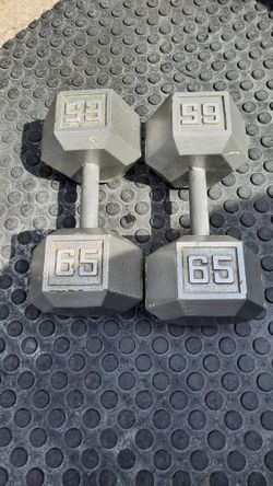 Dumbbells 65s (Read Description) 
