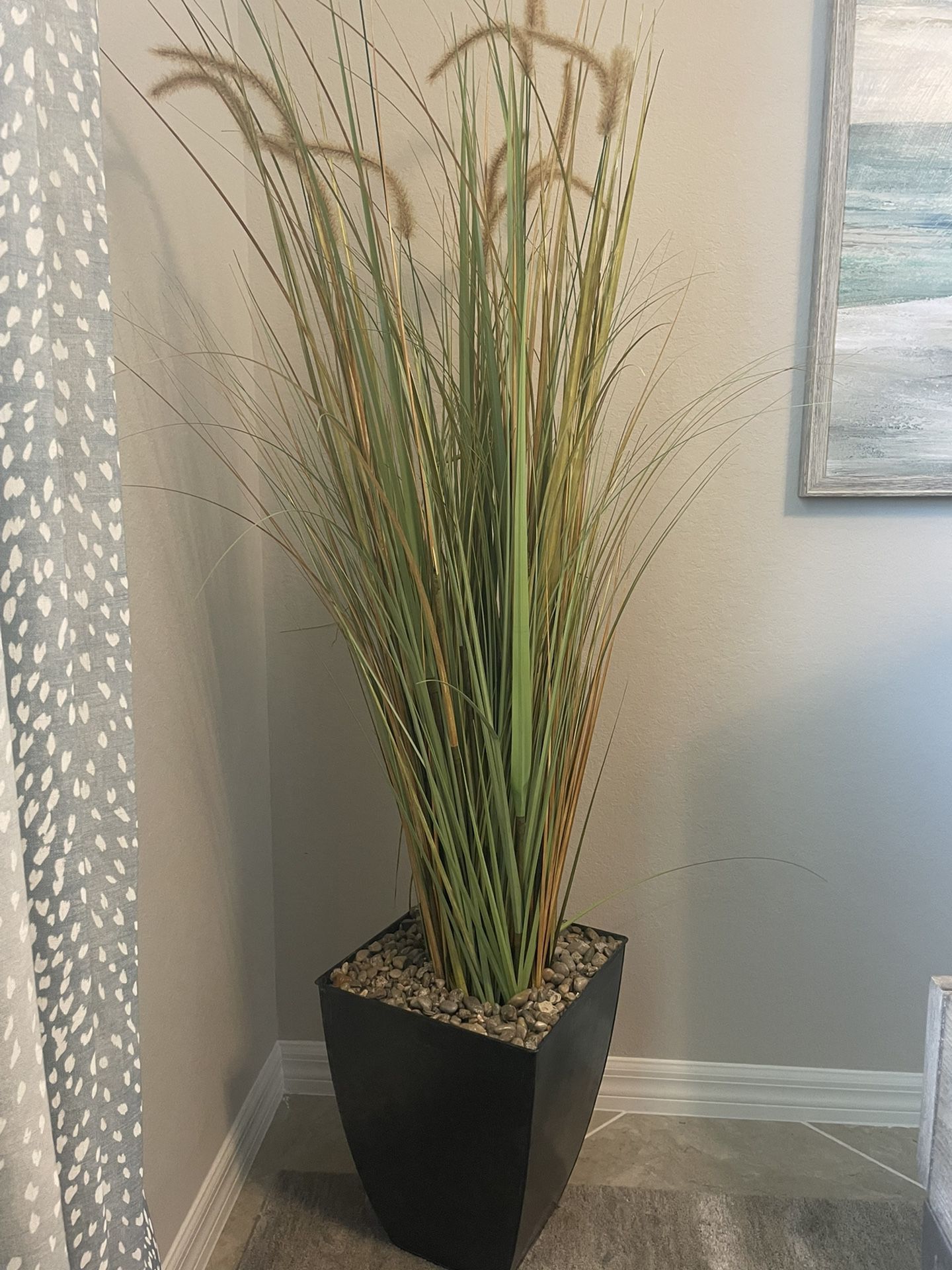 Tall Faux Plant Like New 
