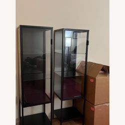 IKEA Rudsta Glass Cabinet / Plant Display