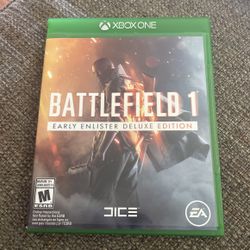 XBOX One Game Battlefield 1