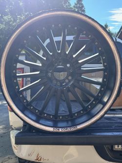 22’ Don Corleone Rims (No Tires) - Fits Chrysler 300 and Dodge Charger
