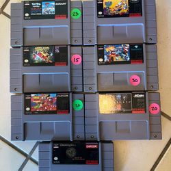 Super Nintendo Games 