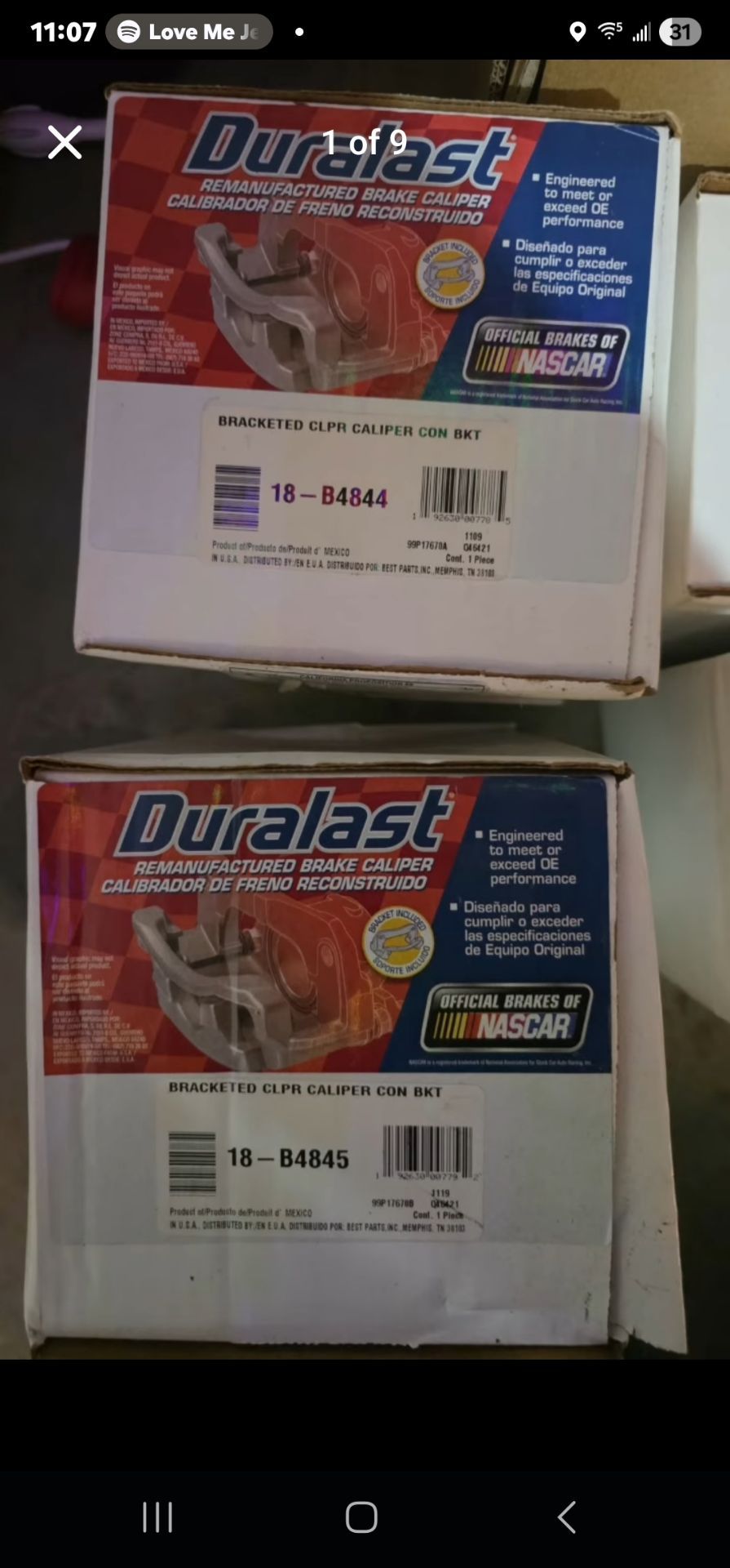 Full Brake Setup for 2008 Jeep Liberty – New Duralast Parts