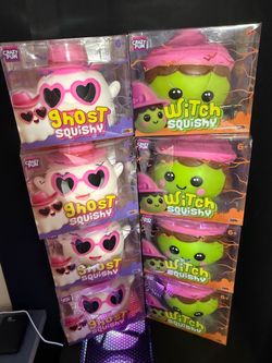RMS Crazy Fun Ghost/Witch Squishy