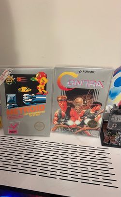 NES Metroid and Contra