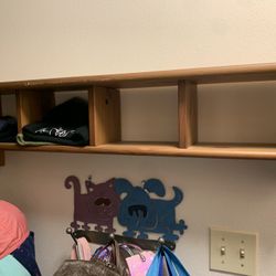 Solid Wood CD/Blue Ray,Games, Dvd Rack Wall Shelf 