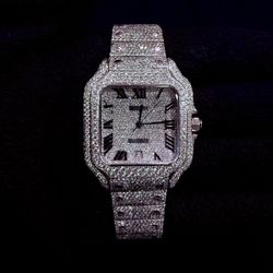 VVS D Color Moissanite Watch 