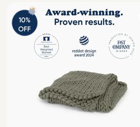 BEARABY  Tree Napper Weighted Blanket - 20Lb -NEW