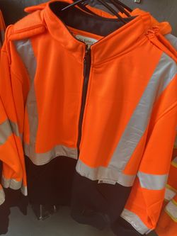 High Visibility Safety ZIP Up Hoodie