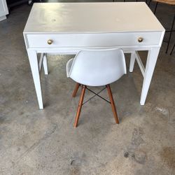 Pottery Barn Desk and Chair
