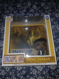 Funko Pop Albums Tupac Shakur 2Pacalypse Now #28