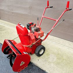21" TROY-BILT 5 HP Tecumseh 4 Cycle Heavy Duty Dual Stage SNOWBLOWER