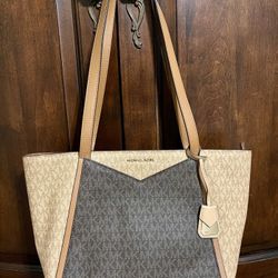 Michael Kors Whitney Large Logo / KORS Purse / Handbag / Tote / Shoulder Bag / Satchel
