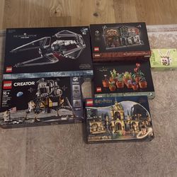 Sealed Lego Set Lot - Misc. Star Wars, Harry Potter, Retired Sets