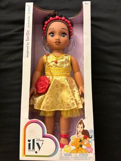 Brand New Disney Belle ILY I Love You Doll