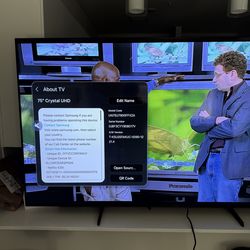 Samsung 75 inch TV