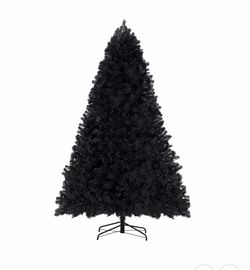 Black Christmas tree