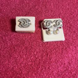 925 silver earrings and ring