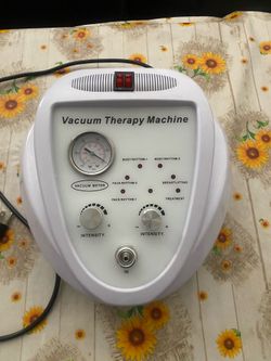 Vacuum thearapy machine