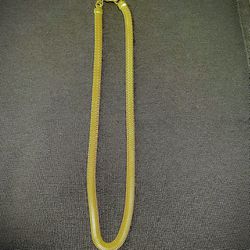 MONET 18k Gold Over Silver Herringbone Chain Necklace 