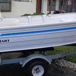 12ft Jon Boat With Trailer