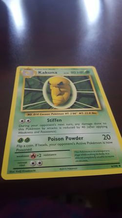 Pokemon card Kakuna