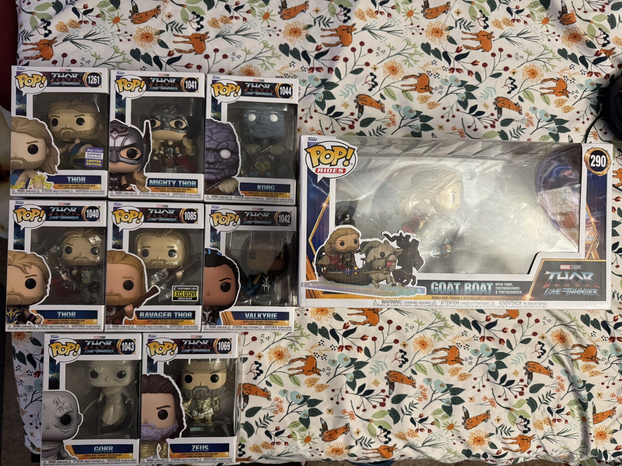 Thor Love &’ Thunder Funko Pops!